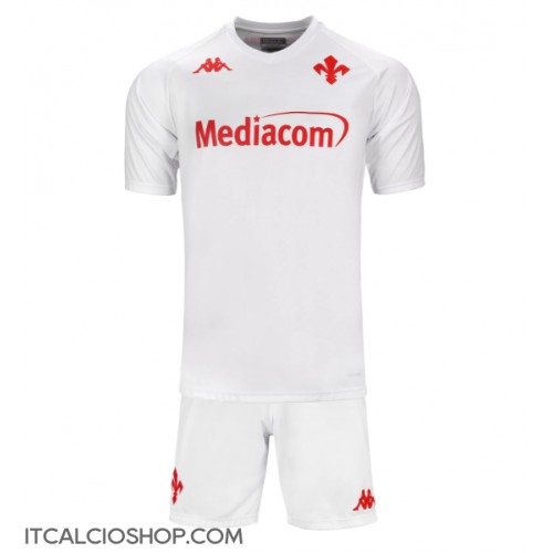 Fiorentina Seconda Maglia Bambino 2024-25 Manica Corta (+ Pantaloni corti)